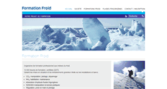 Desktop Screenshot of formation-froid.com
